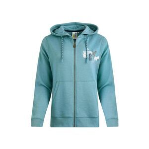 Weird Fish Womens/Ladies Franchises Dogs Eco Friendly Full Zip Hoodie / Mineral